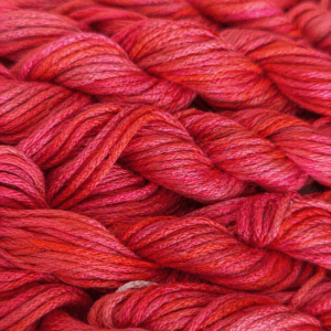 Maikki – Hand-Dyed mulberry Silk Thread, 11 Yards