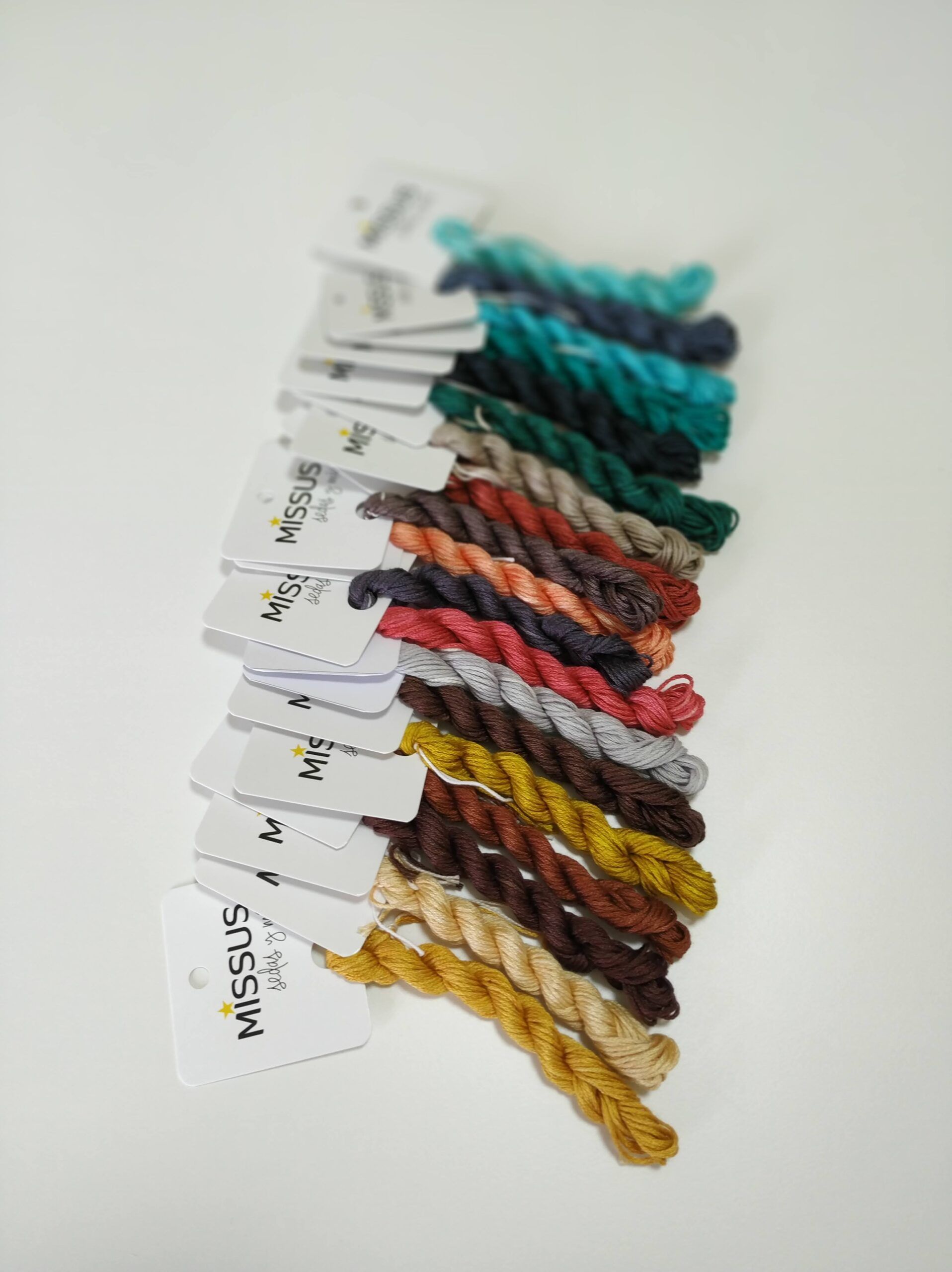 2020 Pandemic Sampler Silk Thread Pack – 20 Hand-Dyed Mini Skeins - Image 8