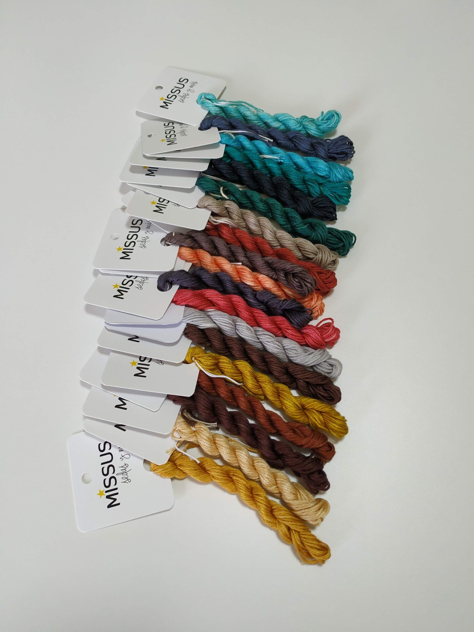 2020 Pandemic Sampler Silk Thread Pack – 20 Hand-Dyed Mini Skeins - Image 7