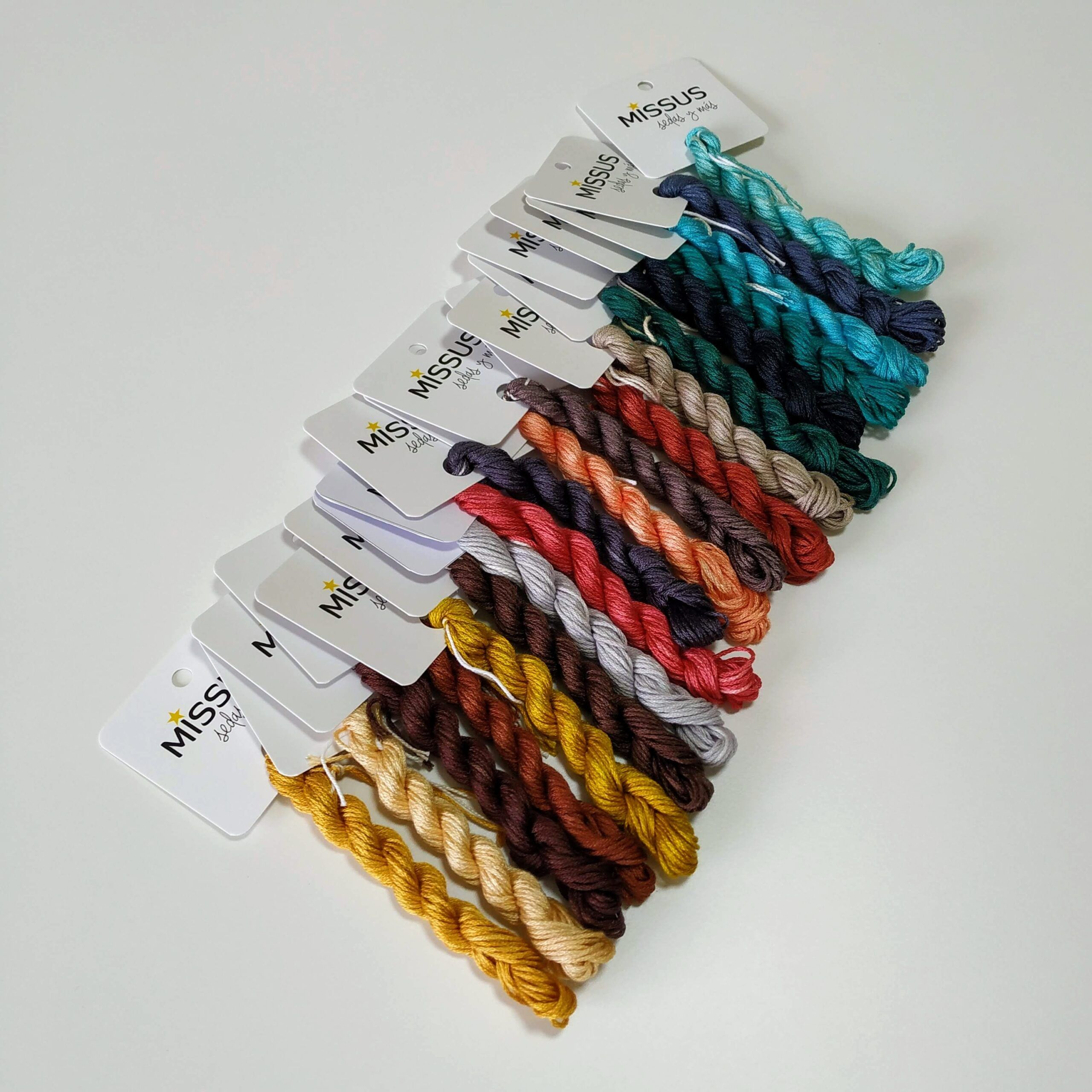 2020 Pandemic Sampler Silk Thread Pack – 20 Hand-Dyed Mini Skeins - Image 6