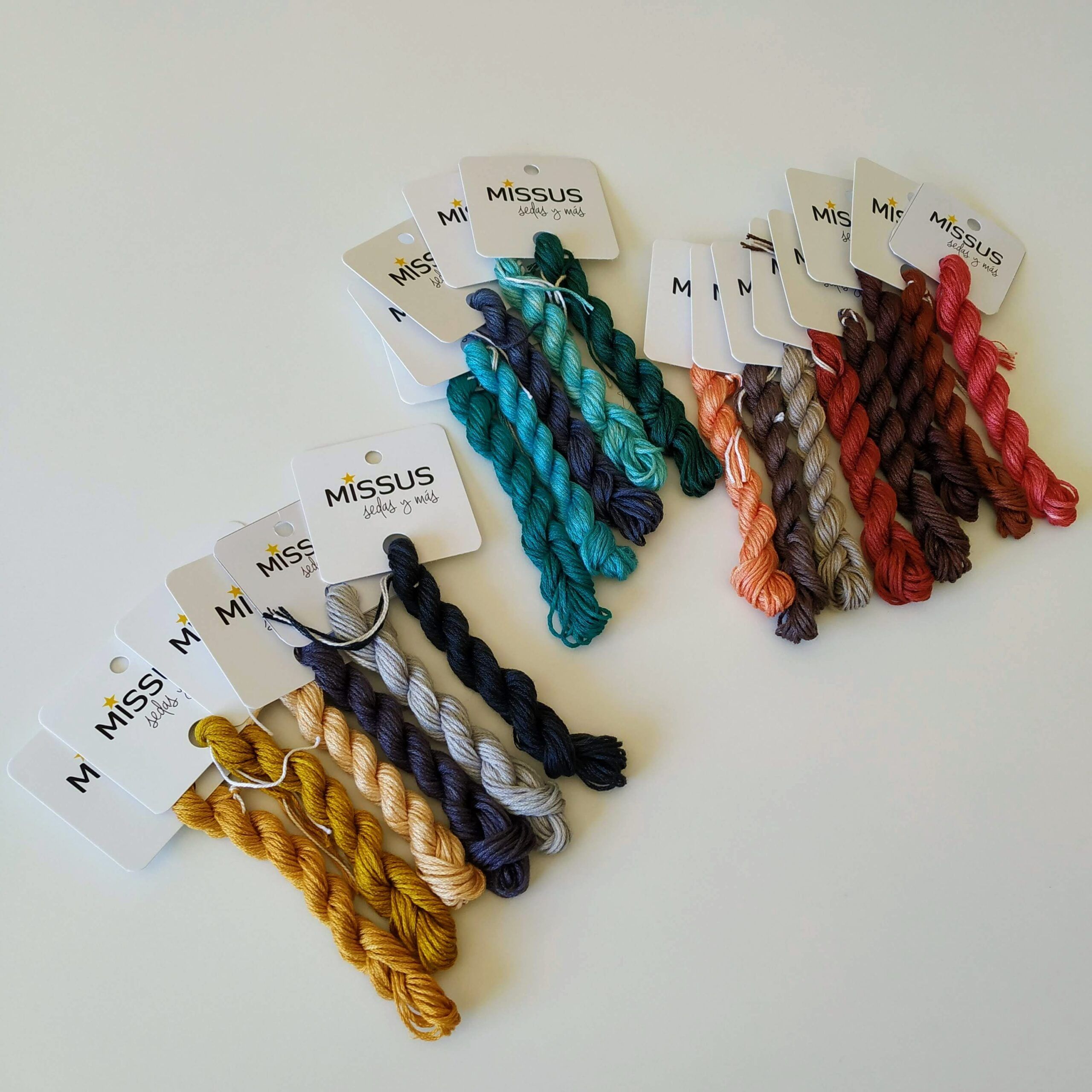 2020 Pandemic Sampler Silk Thread Pack – 20 Hand-Dyed Mini Skeins - Image 5