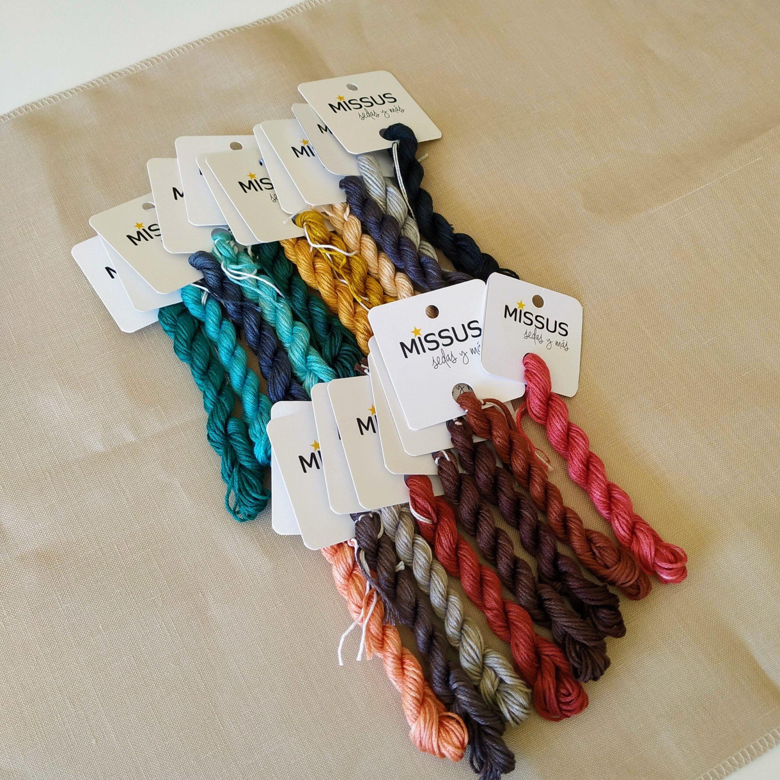 2020 Pandemic Sampler Silk Thread Pack – 20 Hand-Dyed Mini Skeins - Image 2
