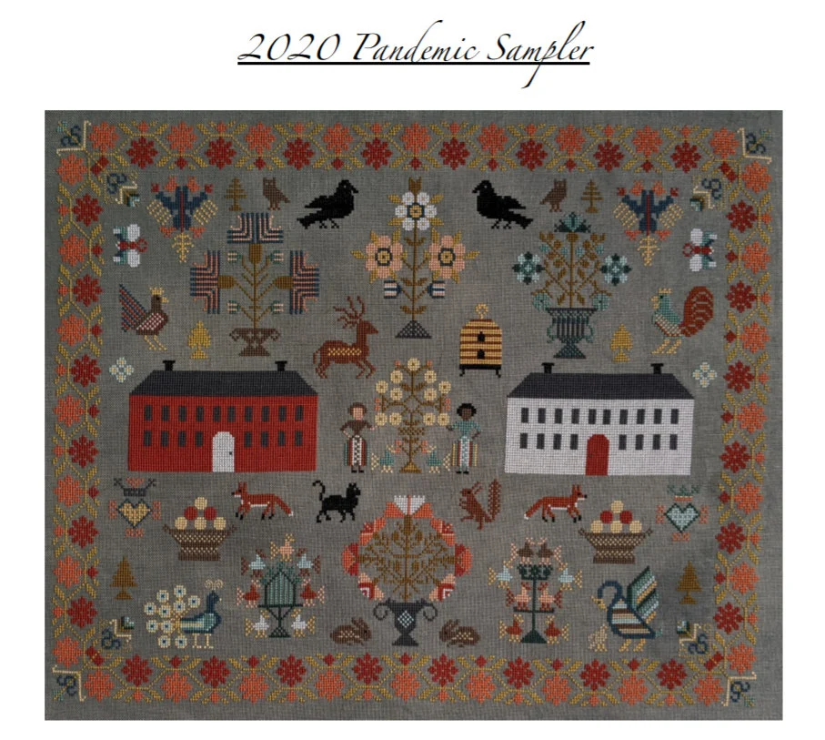 2020 Pandemic Sampler Silk Thread Pack – 20 Hand-Dyed Mini Skeins - Image 9