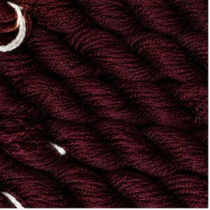 Rouge – Hand-Dyed mulberry Silk Thread, 11 Yards