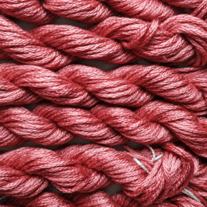 006. Reddish MINI - Solid 100% mulberry Silk Thread
