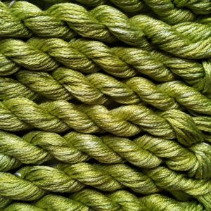 016. Pistachio MINI - Solid 100% mulberry Silk Thread