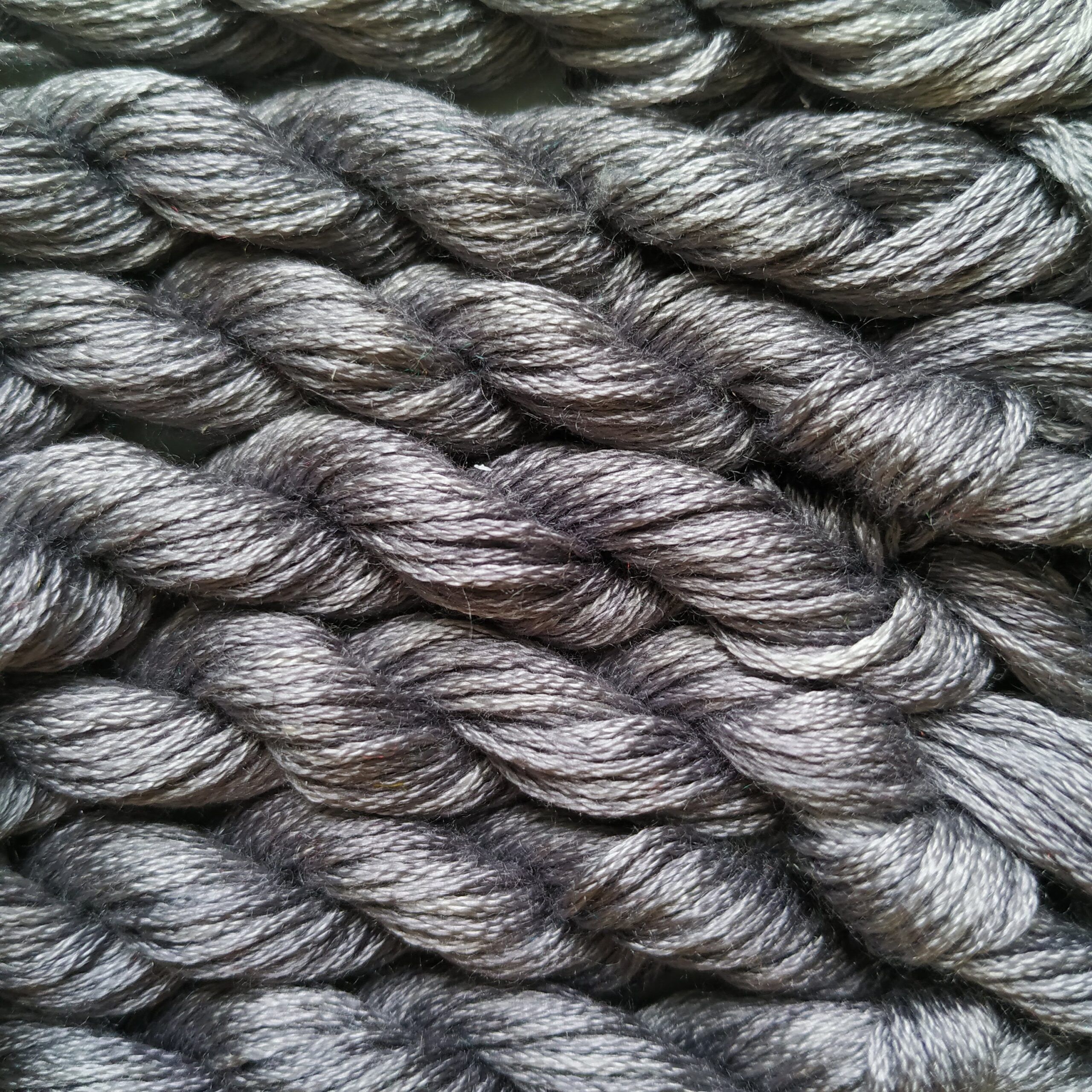022. Silver MINI - Solid 100% mulberry Silk Thread - Image 4
