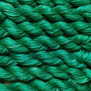 023. Turquoise MINI - Solid 100% mulberry Silk Thread