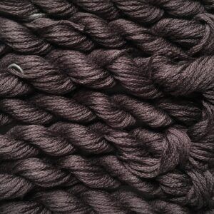 028. Dark Brown MINI - Solid 100% mulberry Silk Thread
