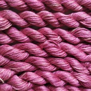034. Fuchsia MINI - Solid 100% mulberry Silk Thread