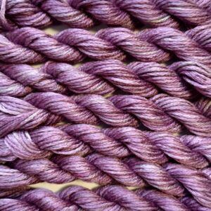045. Grape MINI - Solid 100% mulberry Silk Thread