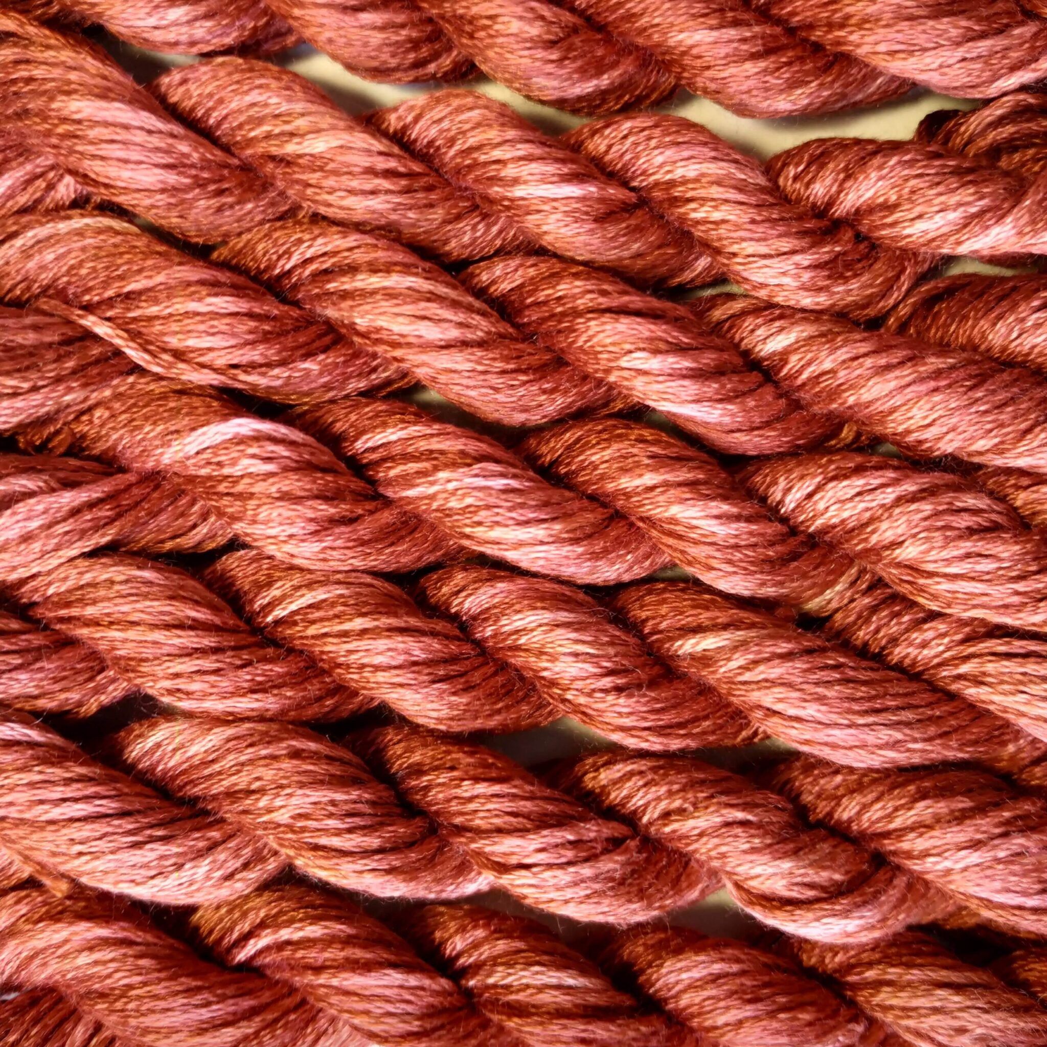 048. Pepper MINI - Solid 100% mulberry Silk Thread - Image 4