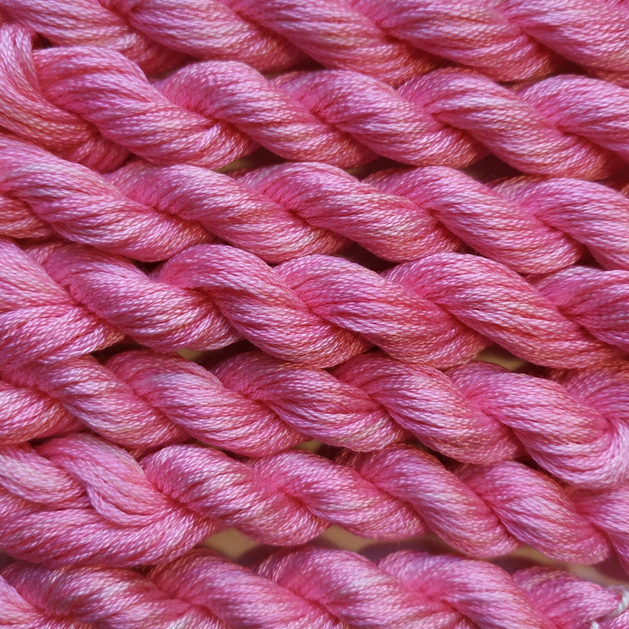 059. Pink Baby MINI - Solid 100% mulberry Silk Thread - Image 4