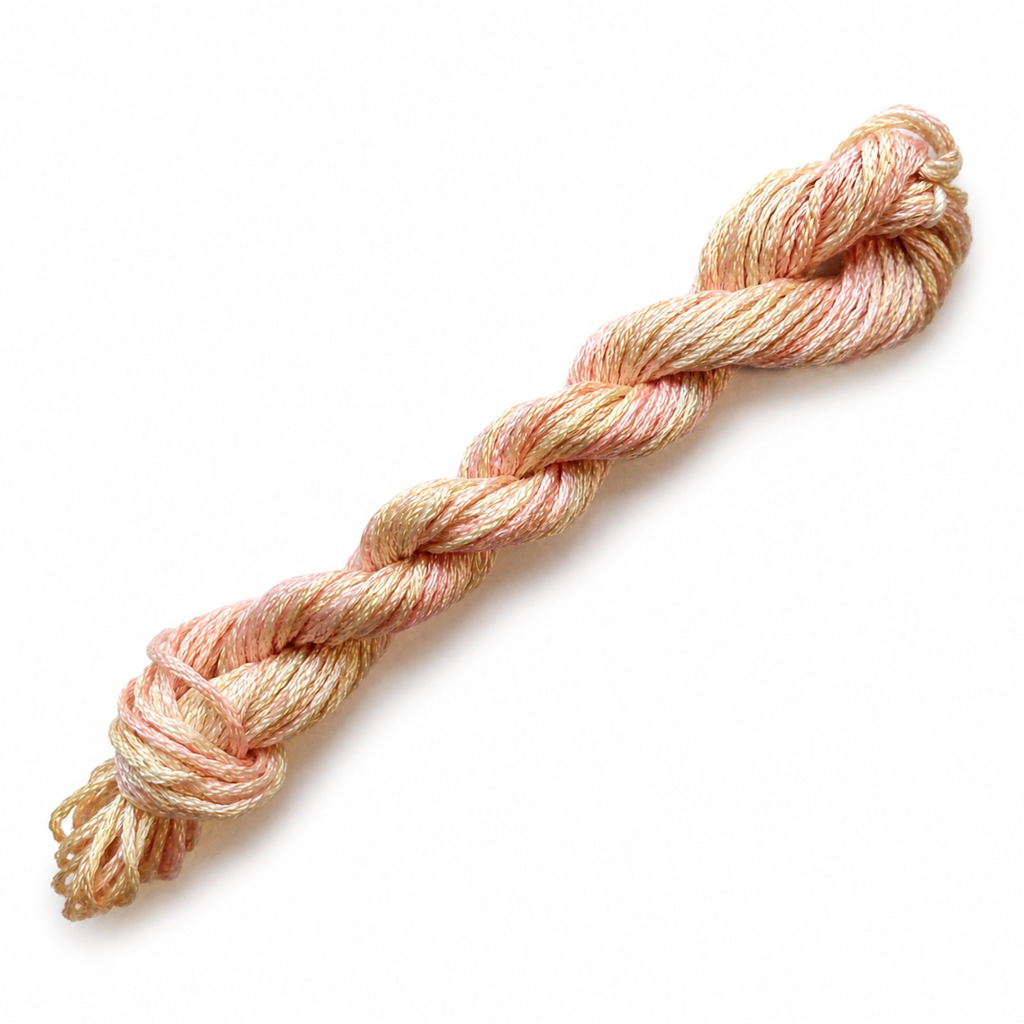 060. Light Pink MINI - Solid 100% mulberry Silk Thread - Image 2