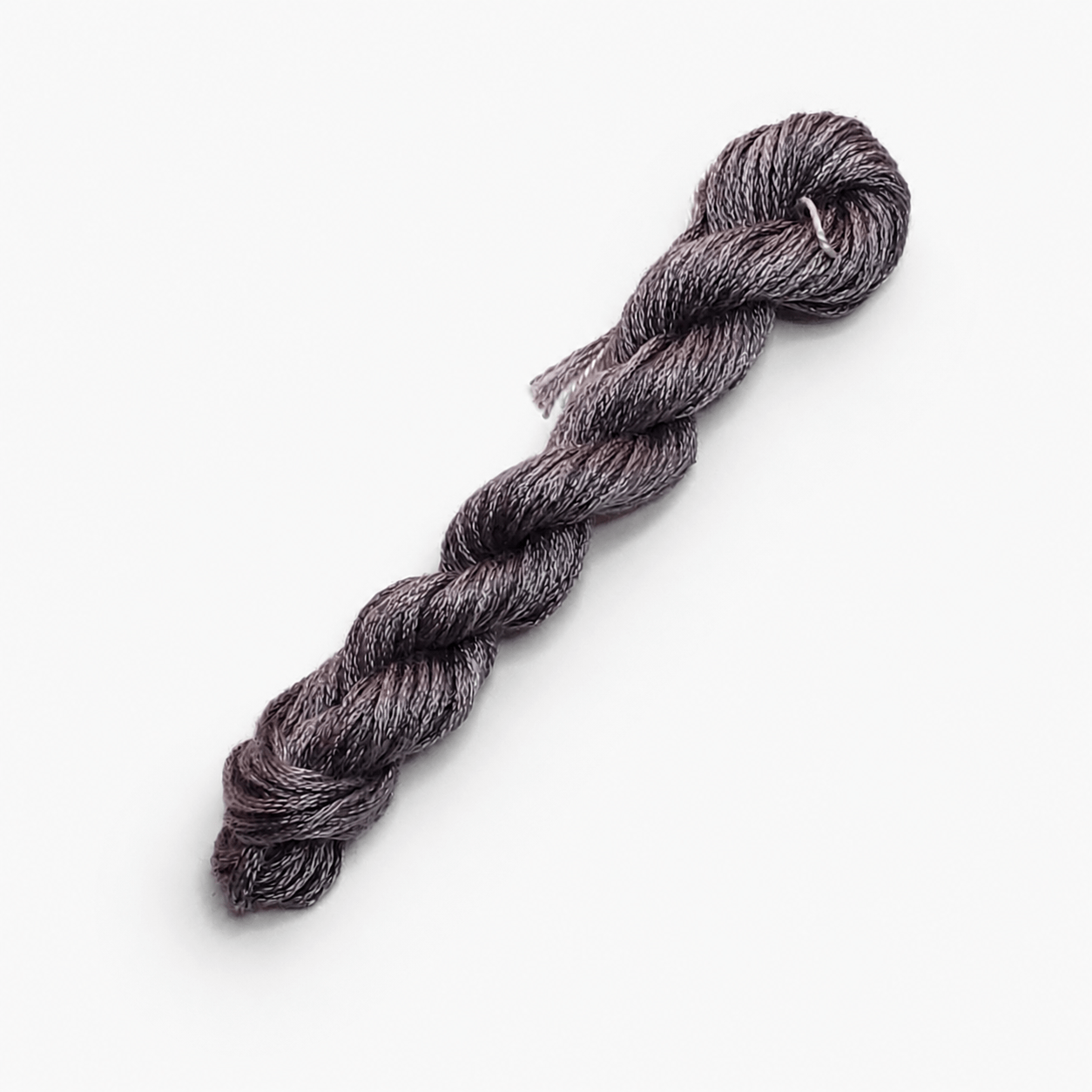 022. Silver MINI - Solid 100% mulberry Silk Thread - Image 2