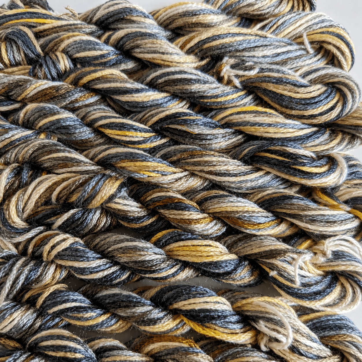 Pipa – Hand-Dyed mulberry Silk Thread, 11 Yards - Image 6