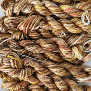 Mountain – Hand-Dyed mulberry Silk Thread, 11 Yards