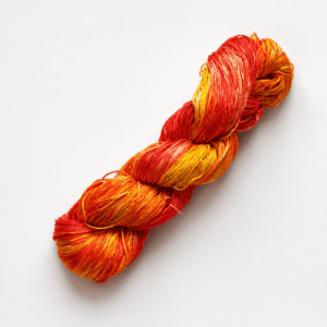 Supernova – Hand-Dyed mulberry Silk Hank, 50 g