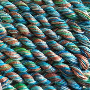 Avatar – Hand-Dyed mulberry Silk Thread, 11 Yards