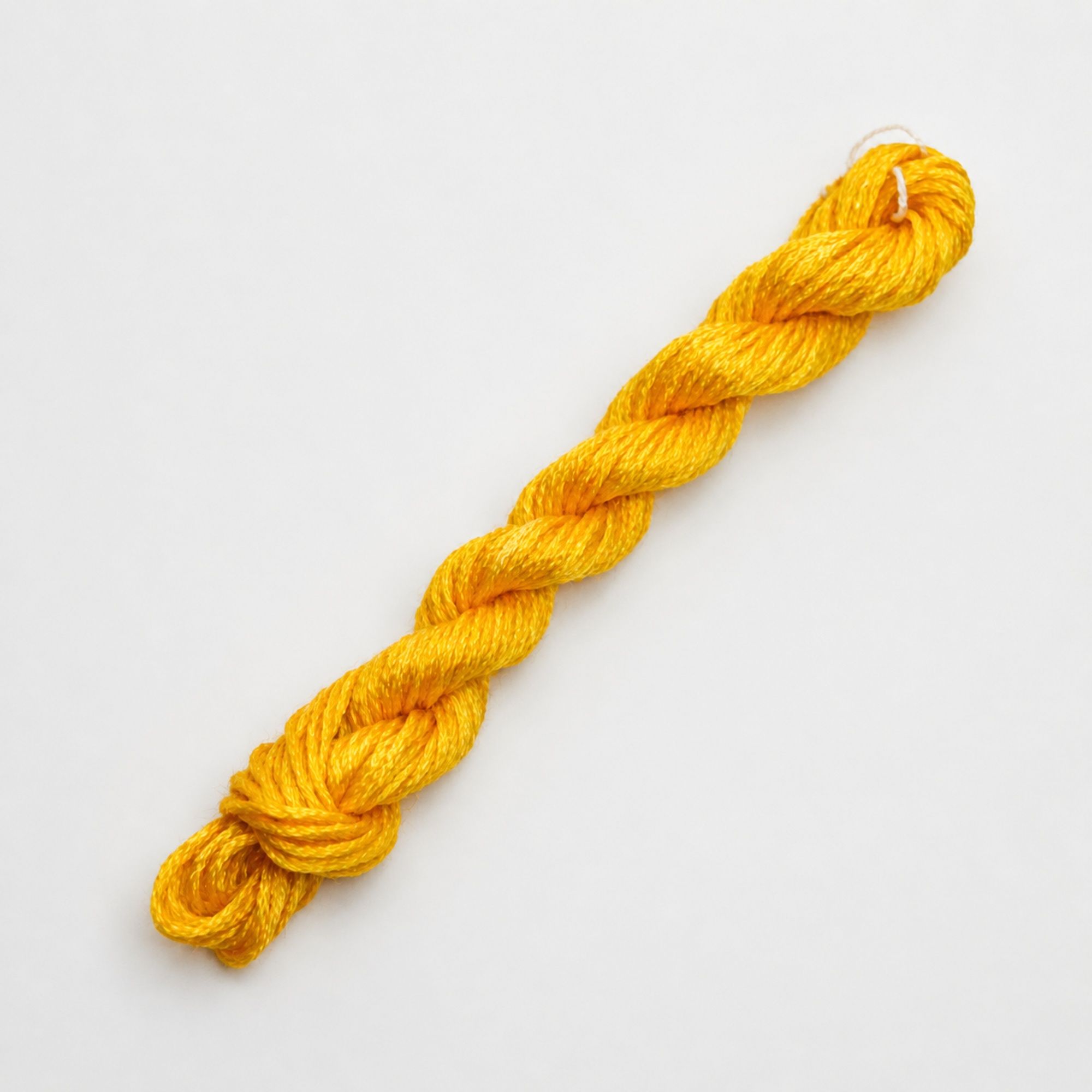 001. Yellow MINI. - 100% mulberry Silk Thread - Image 2